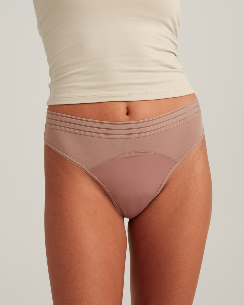 Leakproof Mesh Thong – Invisible, Breathable & Sustainable Period Protection