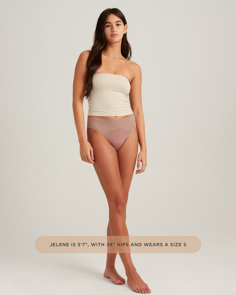 Leakproof Mesh Thong – Invisible, Breathable & Sustainable Period Protection