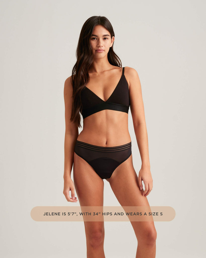 Leakproof Mesh Thong – Invisible, Breathable & Sustainable Period Protection