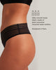 Leakproof Mesh Thong – Invisible, Breathable & Sustainable Period Protection