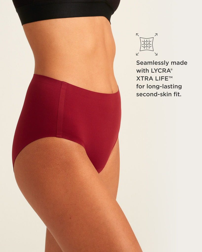 Leakproof Seamless High Waist – Full Coverage, Soft Stretch Protection