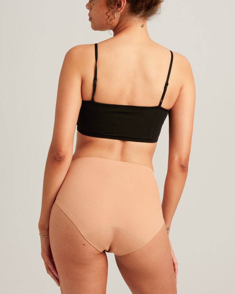 Leakproof Seamless High Waist – Full Coverage, Soft Stretch Protection