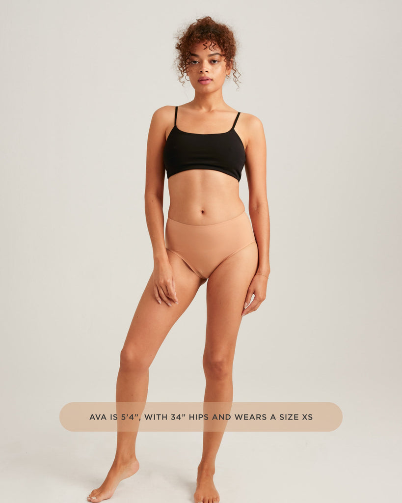 Leakproof Seamless High Waist – Full Coverage, Soft Stretch Protection