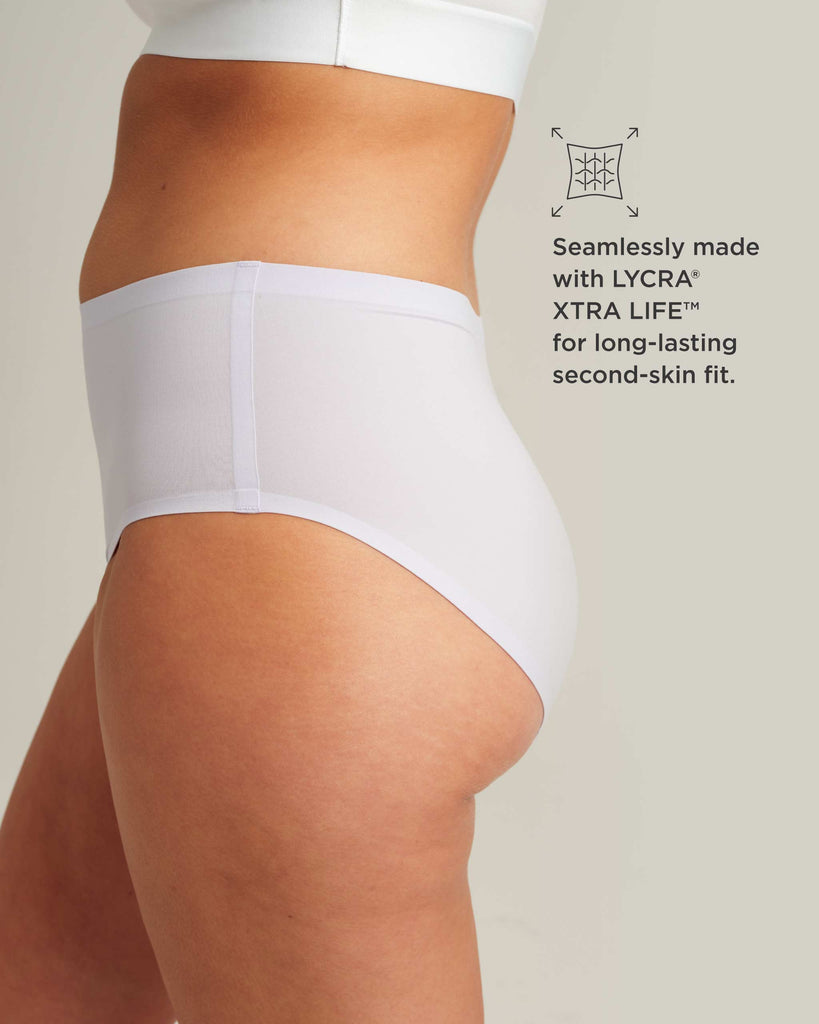 Leakproof Seamless High Waist – Full Coverage, Soft Stretch Protection