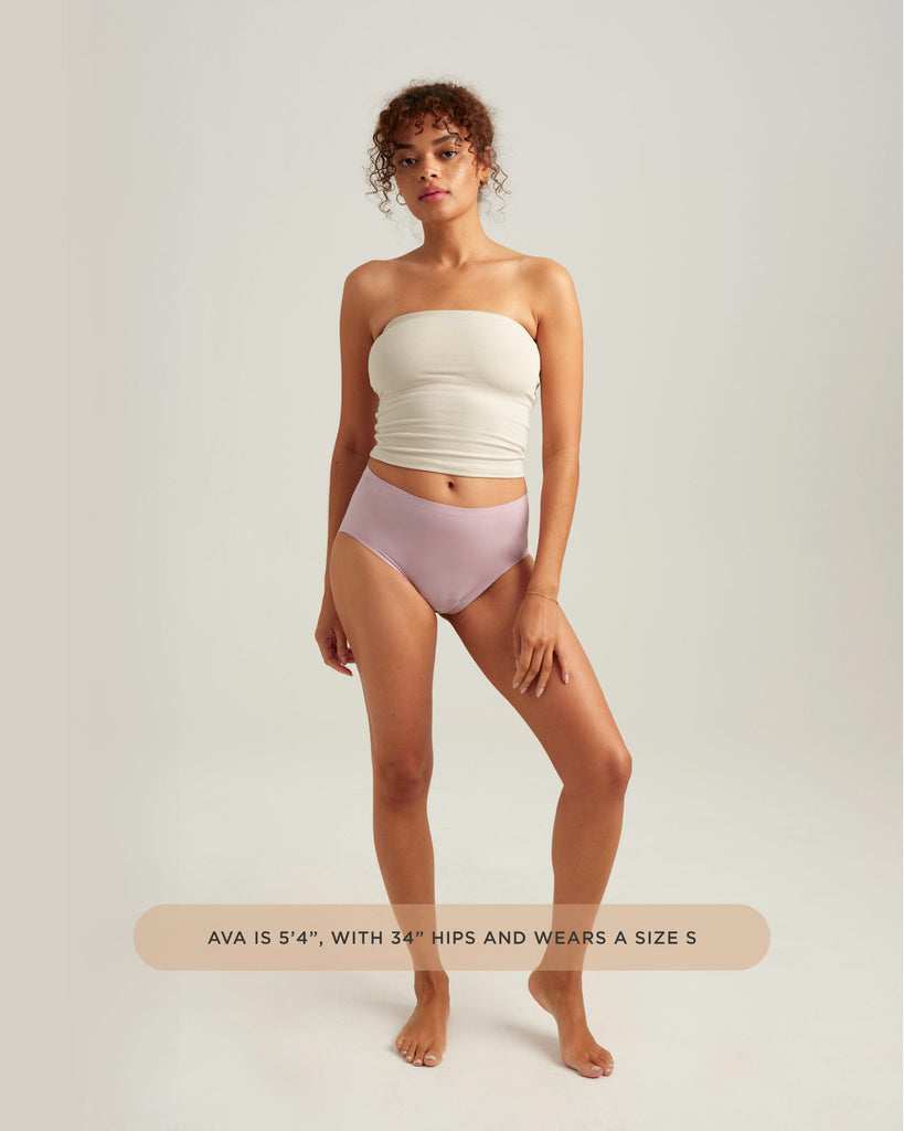 Leakproof Seamless High Waist – Full Coverage, Soft Stretch Protection