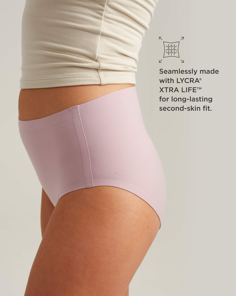 Leakproof Seamless High Waist – Full Coverage, Soft Stretch Protection