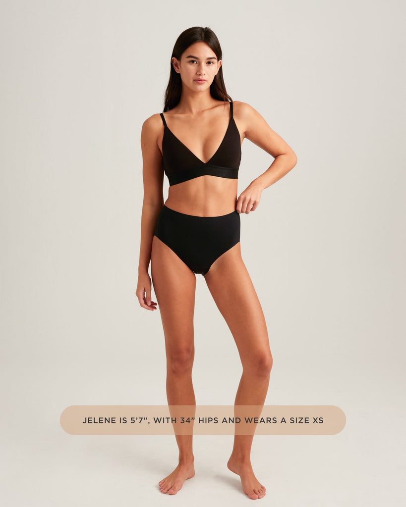 Leakproof Seamless High Waist – Full Coverage, Soft Stretch Protection