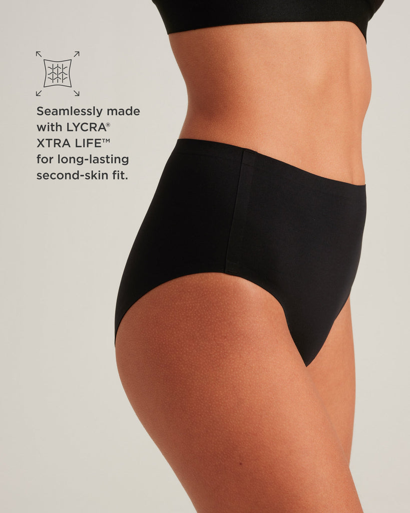 Leakproof Seamless High Waist – Full Coverage, Soft Stretch Protection