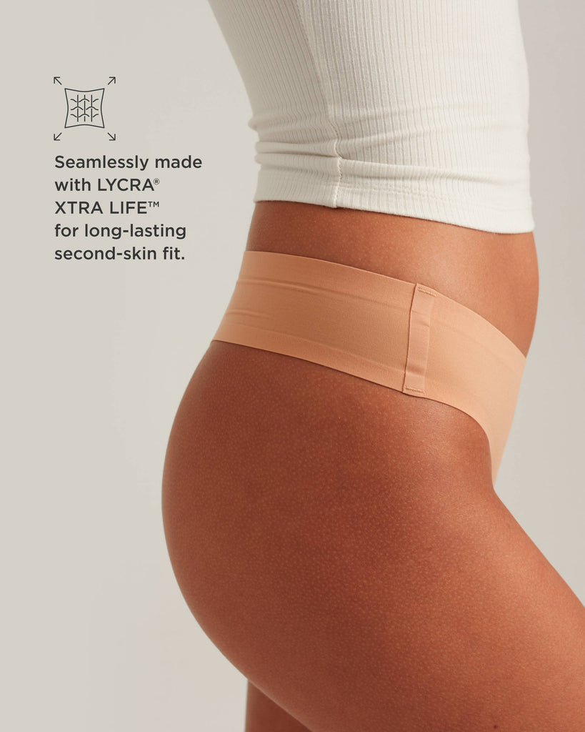 Leakproof Seamless Thong – Invisible, Stretchy & Sustainable Period Protection