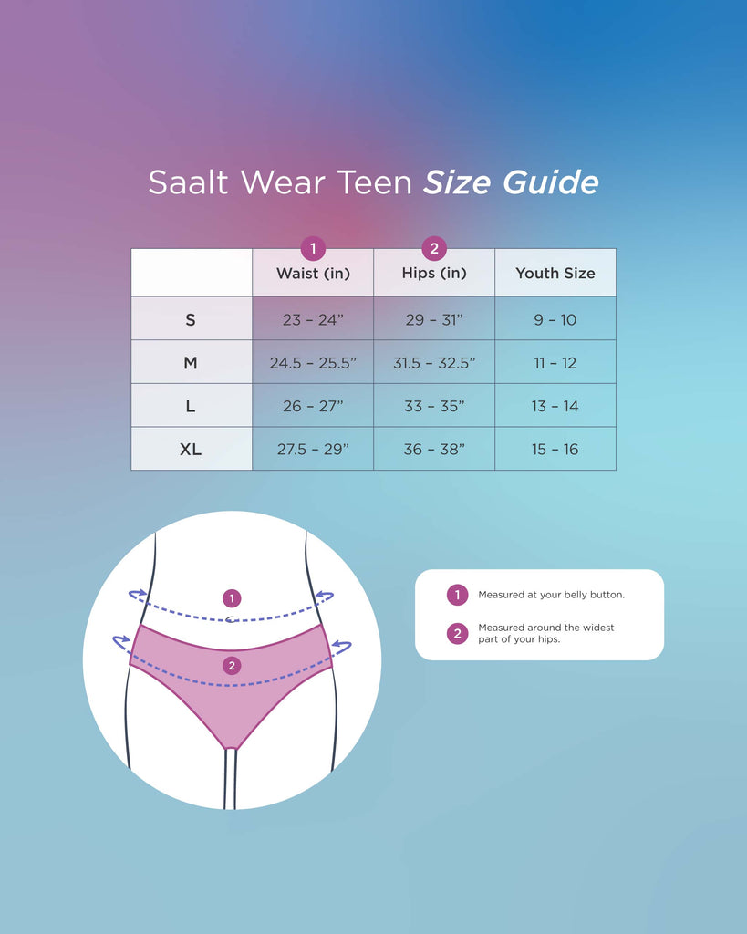 Leakproof Teen Brief – Soft, Stretchy & Reliable Period Underwear