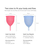 Duo Pack – Original Firmness Menstrual Cups