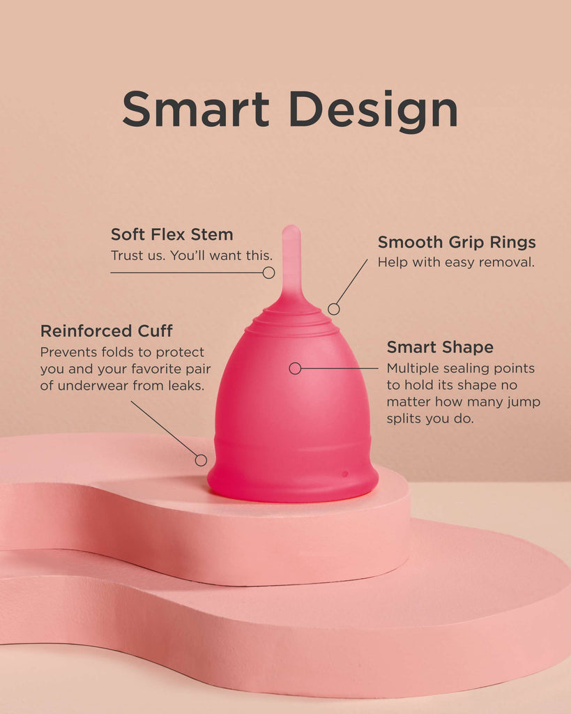 Comfortable Reusable Menstrual Cup – 12-Hour Leak Protection
