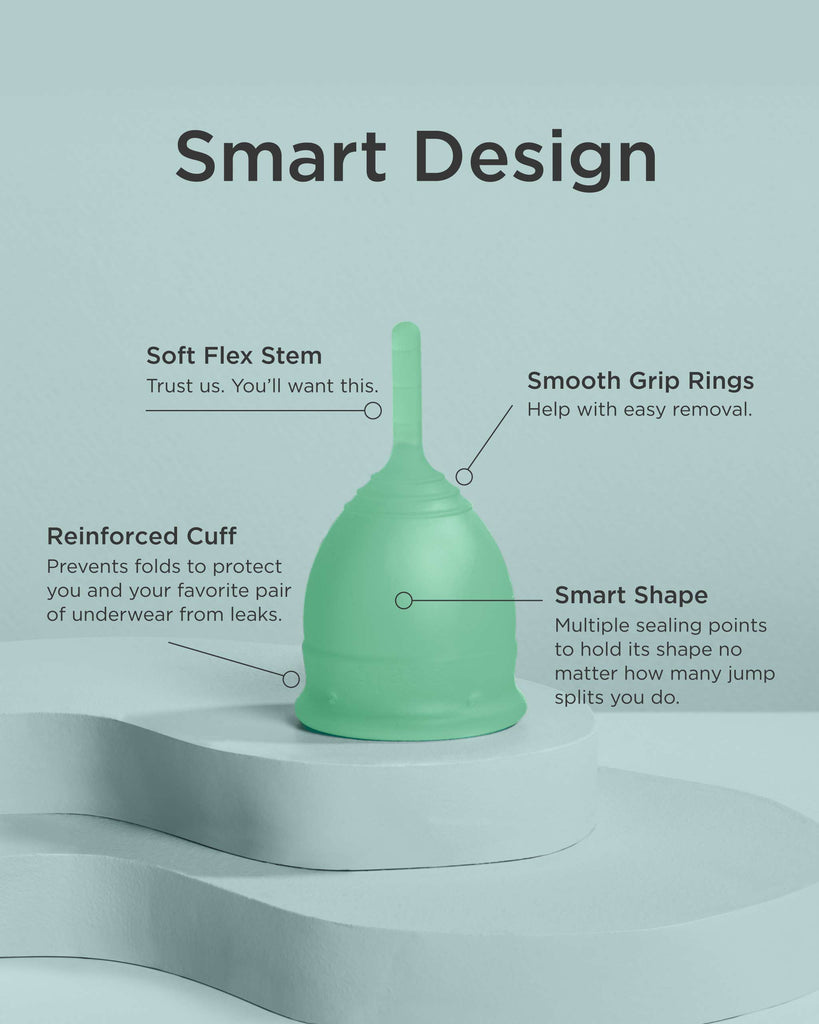 Comfortable Reusable Menstrual Cup – 12-Hour Leak Protection