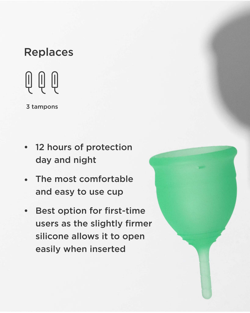 Comfortable Reusable Menstrual Cup – 12-Hour Leak Protection