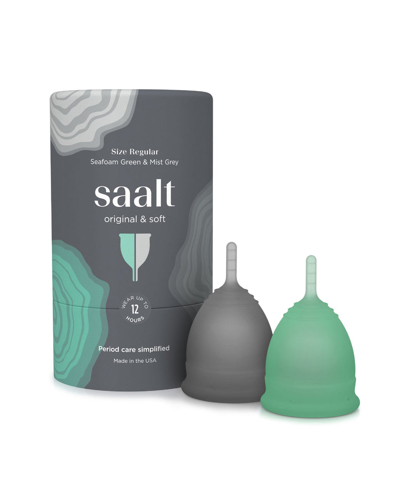 Reusable Menstrual Cup Twin Pack – Soft & Firm Options