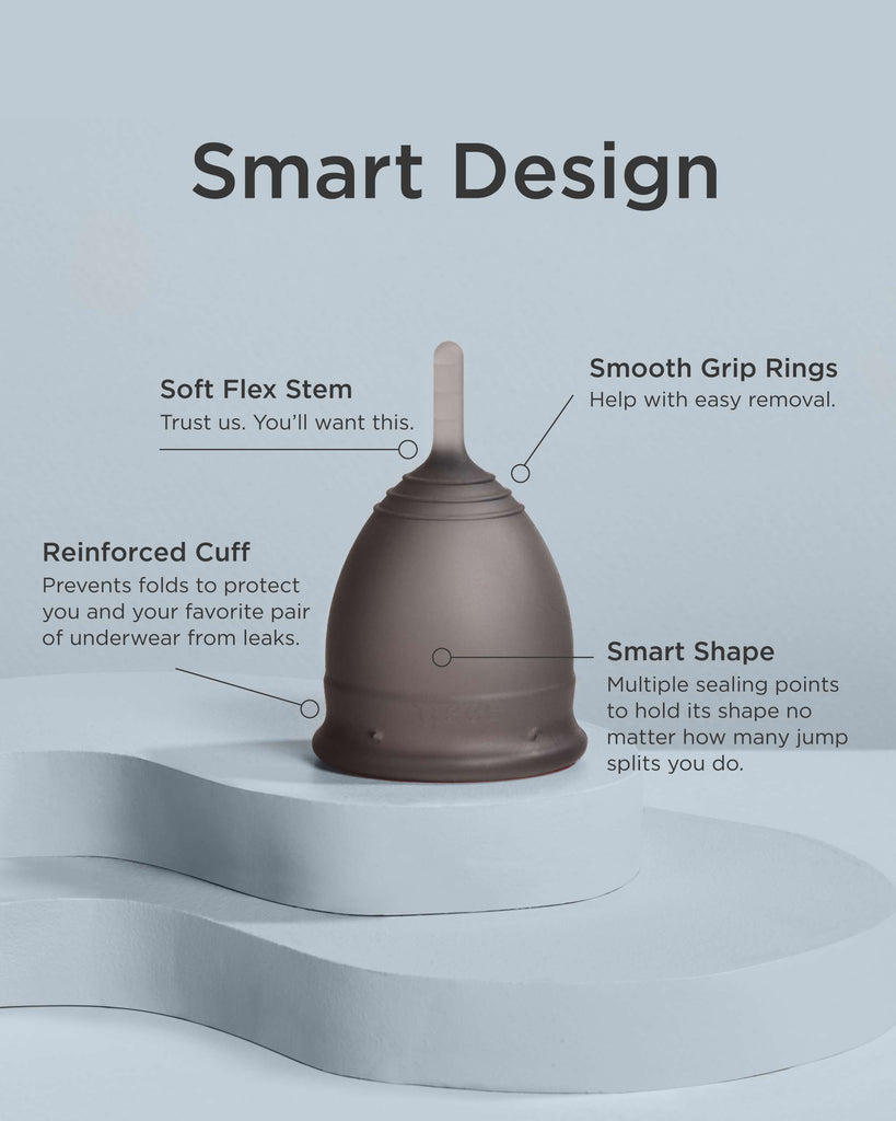 Reusable Menstrual Cup Twin Pack – Soft & Firm Options