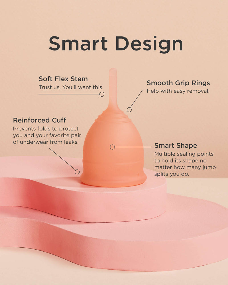 Soft Duo Pack – Two Ultra-Soft Reusable Menstrual Cups