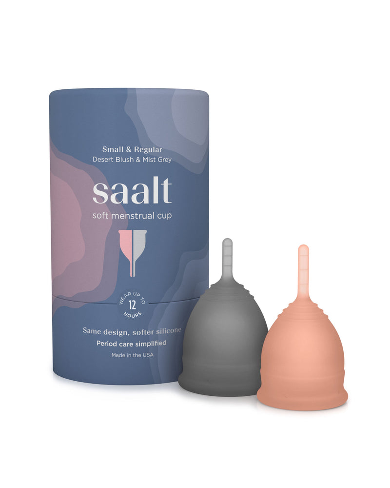 Soft Duo Pack – Two Ultra-Soft Reusable Menstrual Cups
