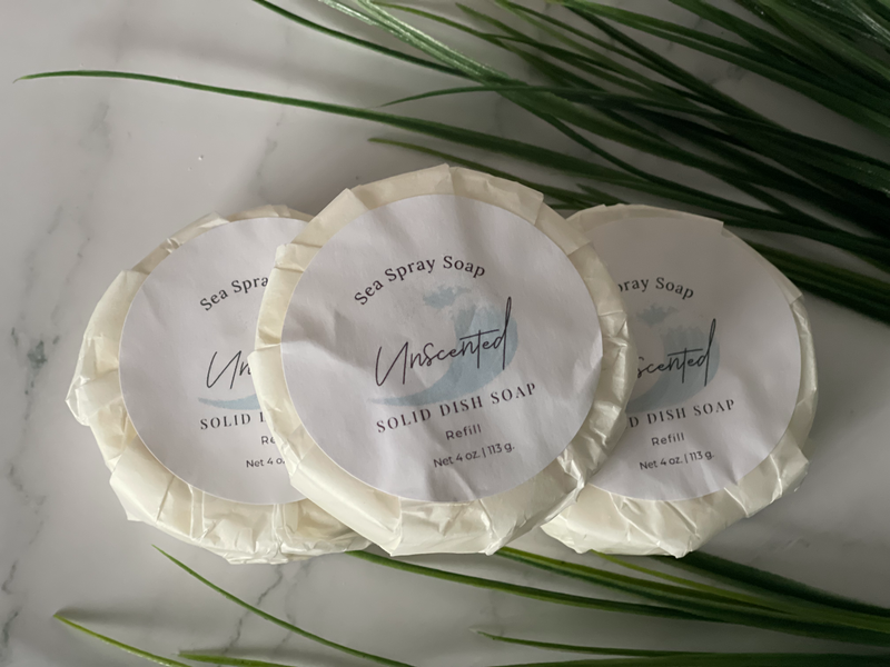 Solid Dish Soap Refill