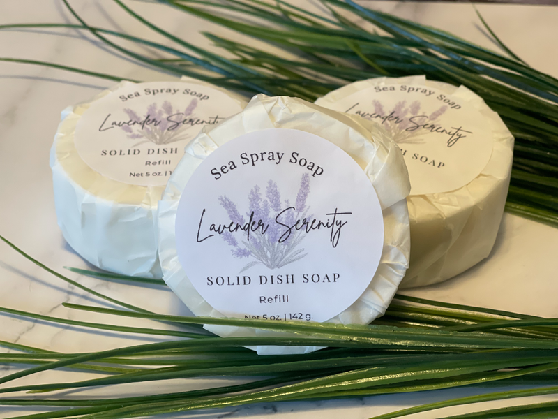 Solid Dish Soap Refill