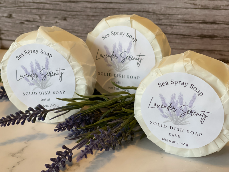 Solid Dish Soap Refill