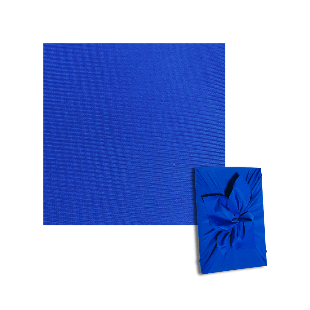 Small Reusable Cloth Furoshiki Gift Wrap | Deep Blue