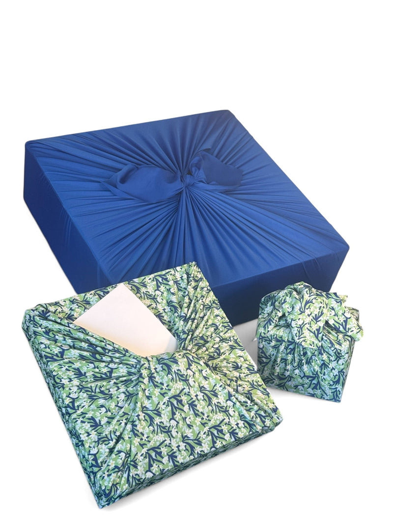 Large Reusable Cloth Furoshiki Gift Wrap | Spring Floral