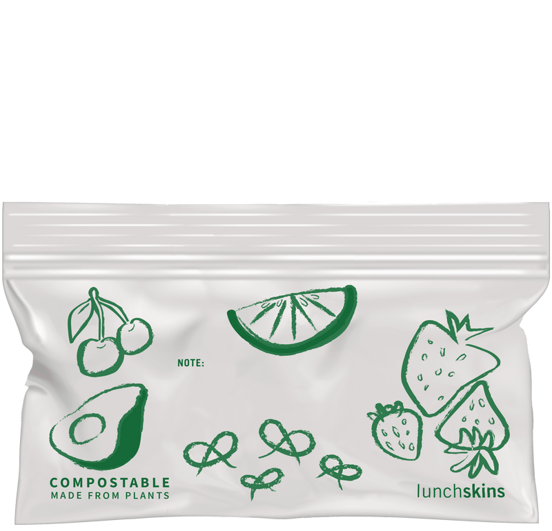 Ziptop Compostable Freezer-Safe Snack Storage Bags