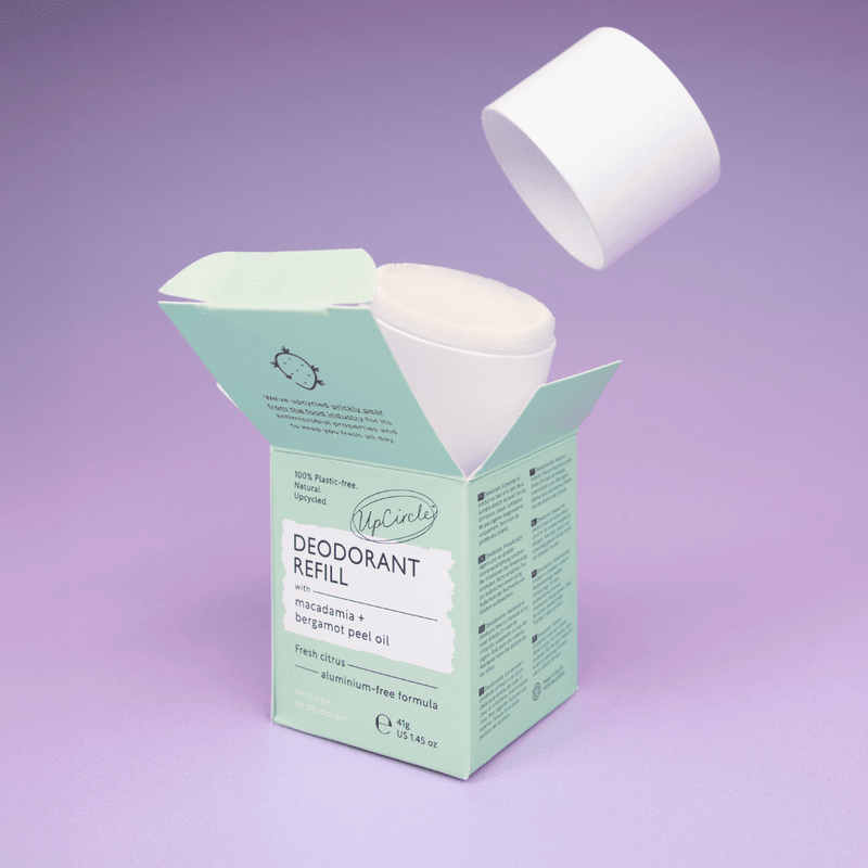 Refillable Deodorant with Macadamia + Bergamot