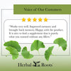 Voice of our customers with 5 gold stars. "Works very well. Improved memory and brought back memory. Happy with the product. It is nice to find a supplement that is purely what you wanted without any fillers."