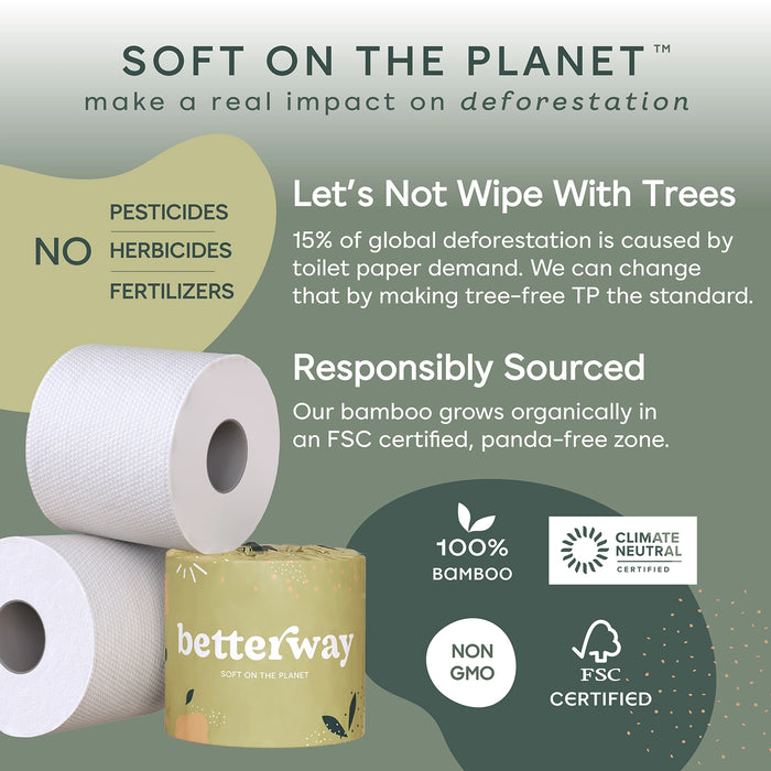 Bamboo best sale toilet paper