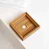 Bamboo Soap Lift – Square Design | Eco-Friendly Holder for Shampoo & Bar Soap