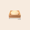 Bamboo Soap Lift – Square Design | Eco-Friendly Holder for Shampoo & Bar Soap