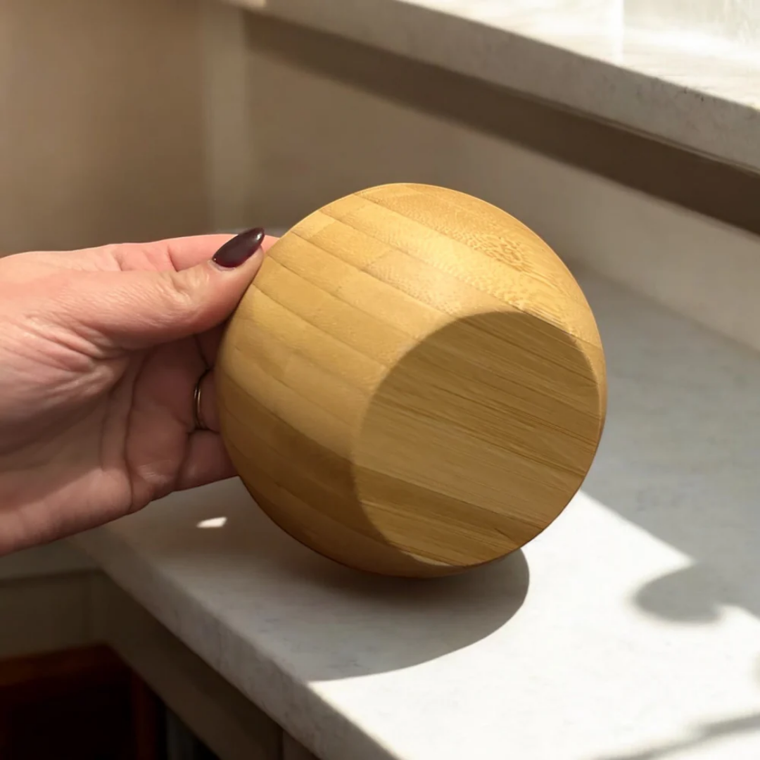 Bamboo Serving Bowl | Eco-Friendly Salad &amp; Snack Bowl (Multiple Sizes)