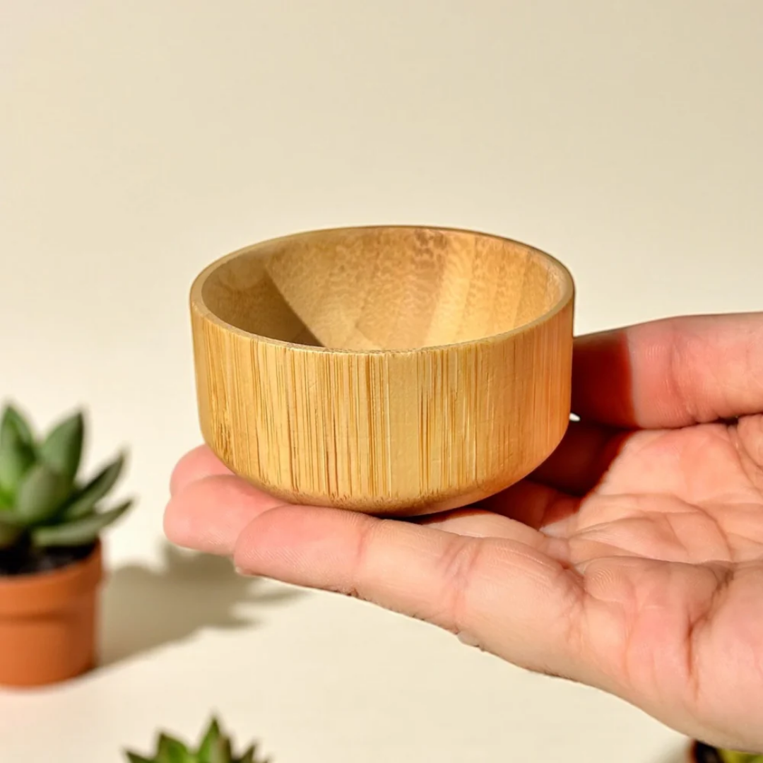 Bamboo Serving Bowl | Eco-Friendly Salad &amp; Snack Bowl (Multiple Sizes)