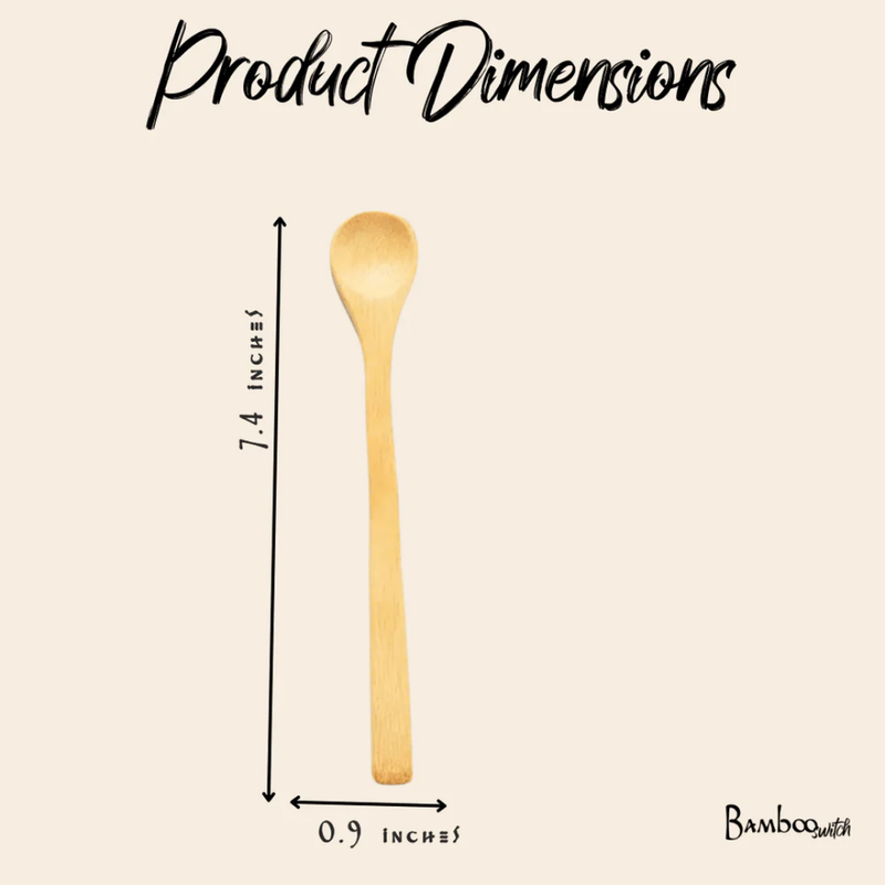 Bamboo Spoon | Large Stir Spoon | Eco-Friendly Cooking Utensil