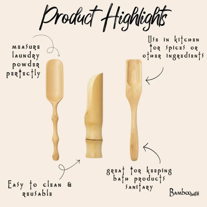 Bamboo Spoon | Paddle | Eco-Friendly Serving Spoon