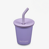 10oz Reusable Kid’s Cup with Straw Lid – Stainless Steel