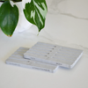 Quick-Dry Diatomite Soap Dish with Labels – Antimicrobial, Plastic-Free & Humidity-Resistant