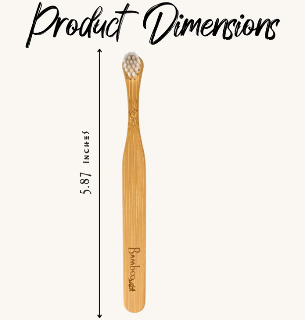 Bamboo Cat Toothbrush | Plastic-Free, Compostable Pet Dental Care