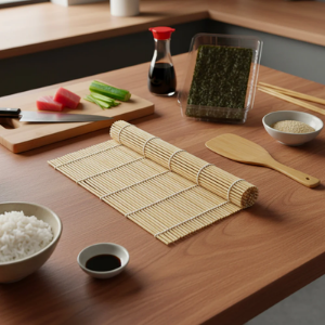 Bamboo Sushi Mat | Eco-Friendly Sushi Rolling Mat for Homemade Sushi