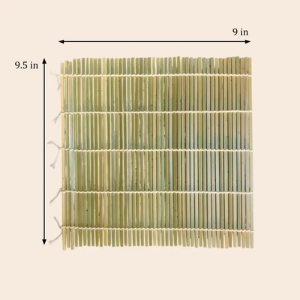 Bamboo Sushi Mat | Eco-Friendly Sushi Rolling Mat for Homemade Sushi