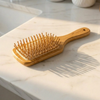 Bamboo Paddle Hair Brush – Classic Handle for Gentle Detangling & Scalp Massage