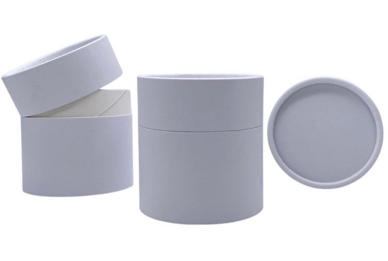 5 ounce / 150 g Coated White Paper Jars