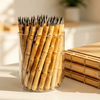 Bamboo Root Pencil – Never Ending Eco-Friendly Pencil with Recycled Alloy Tip