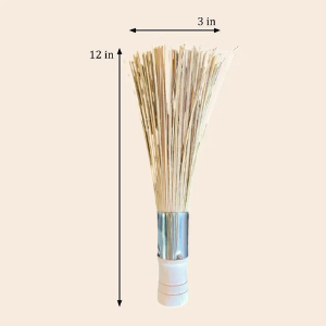 Bamboo Wok Cleaning Brush | Eco-Friendly Scrubber for Woks &amp; Cookware