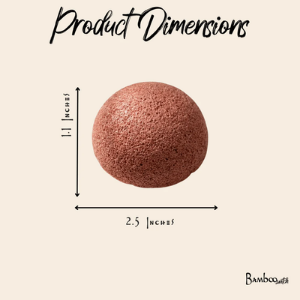 Natural Konjac Facial Sponge | Gentle Exfoliating &amp; Eco-Friendly Cleanser