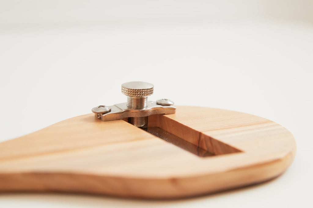 Italian Olivewood Truffle Slicer