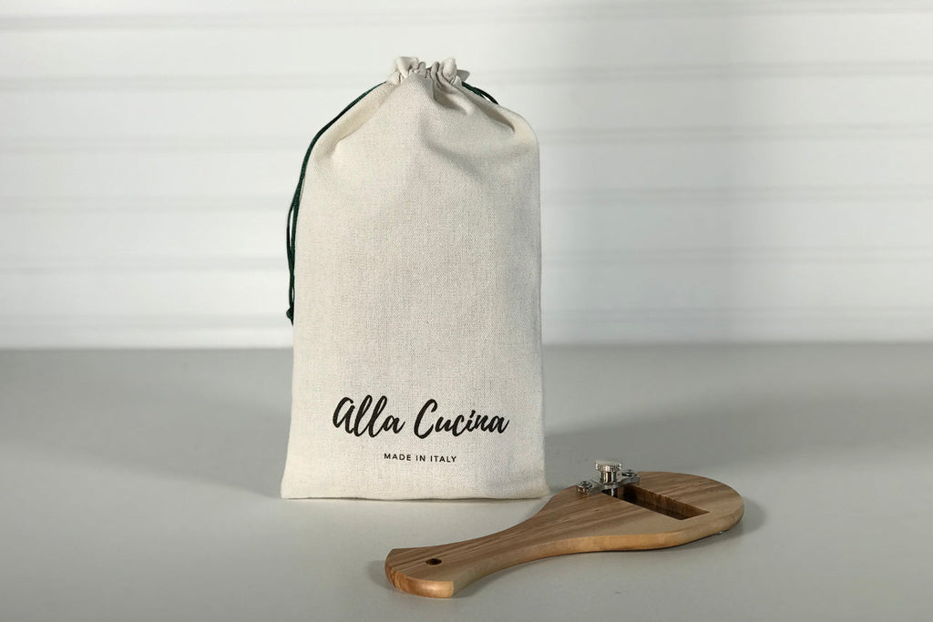 Italian Olivewood Truffle Slicer