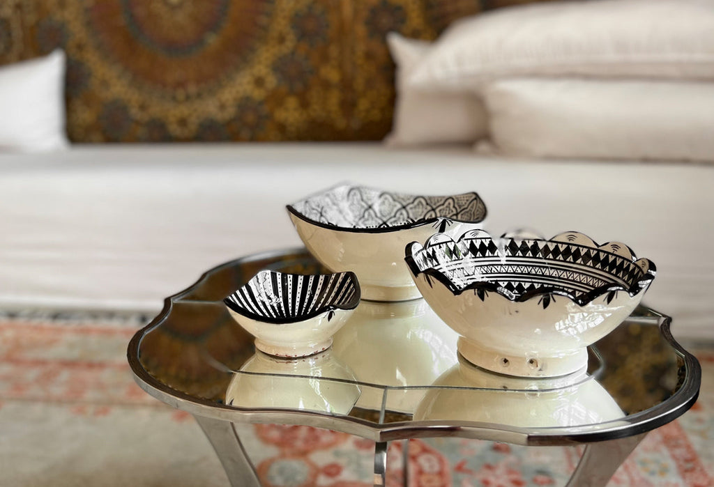 Moroccan Ceramic Nesting Bowls